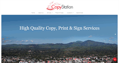 Desktop Screenshot of copystationinc.com